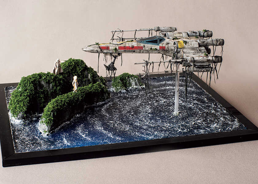 スター・ウォーズに登場するビークルに魅せられたコレクターによるXウイングなどのカスタムコレクション【後編】