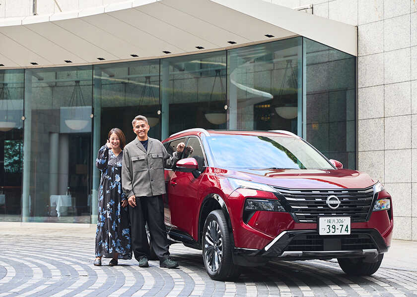 稲本潤一・田中美保夫妻がリアルに体験！〈日産〉エクストレイルの高評価ポイントはココ！ 