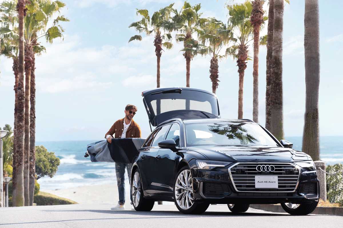 新型〈アウディ〉A6アバントがあれば自由な週末が“価値ある時間”に