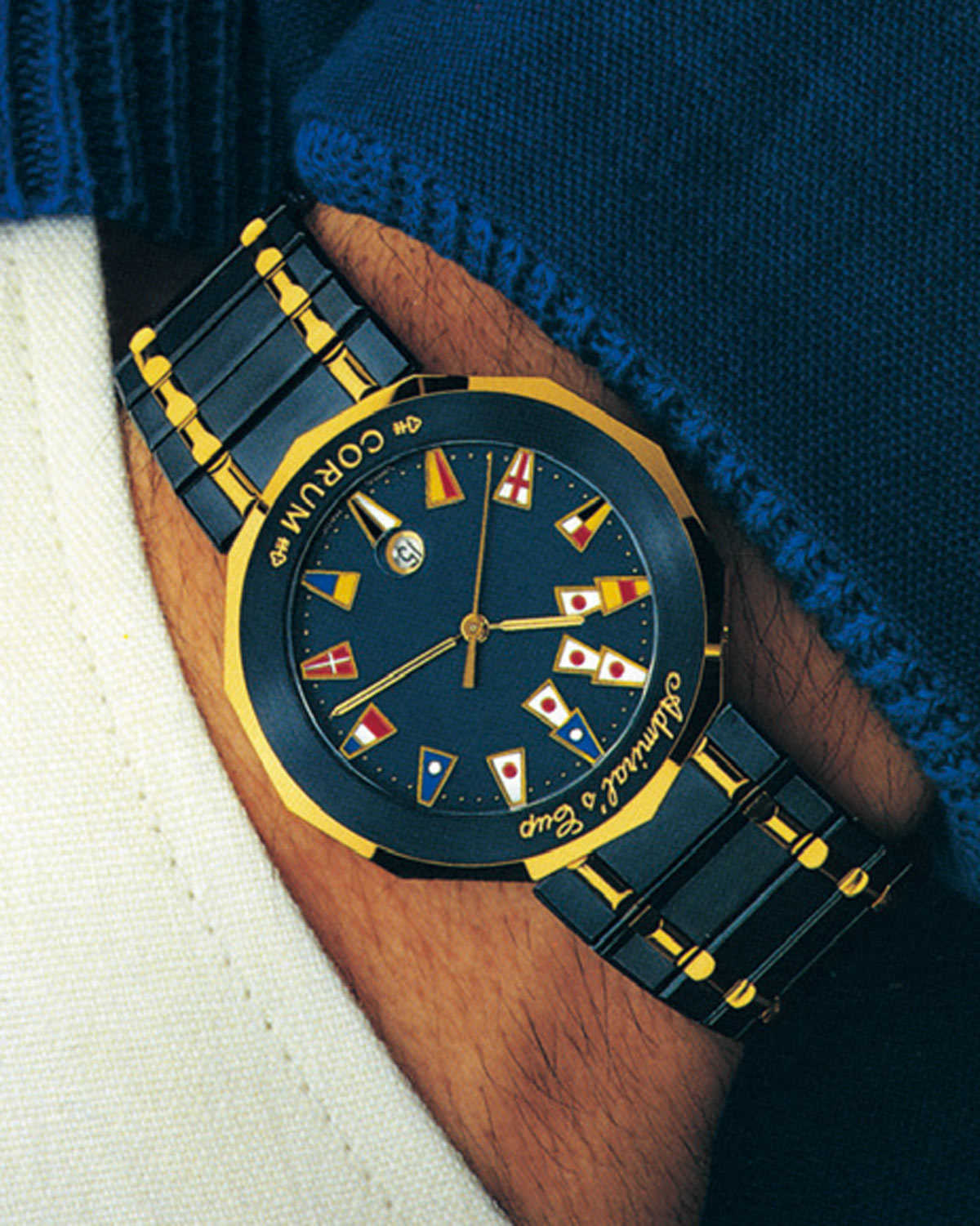 アドミラルカップ コルム 腕時計 - 時計