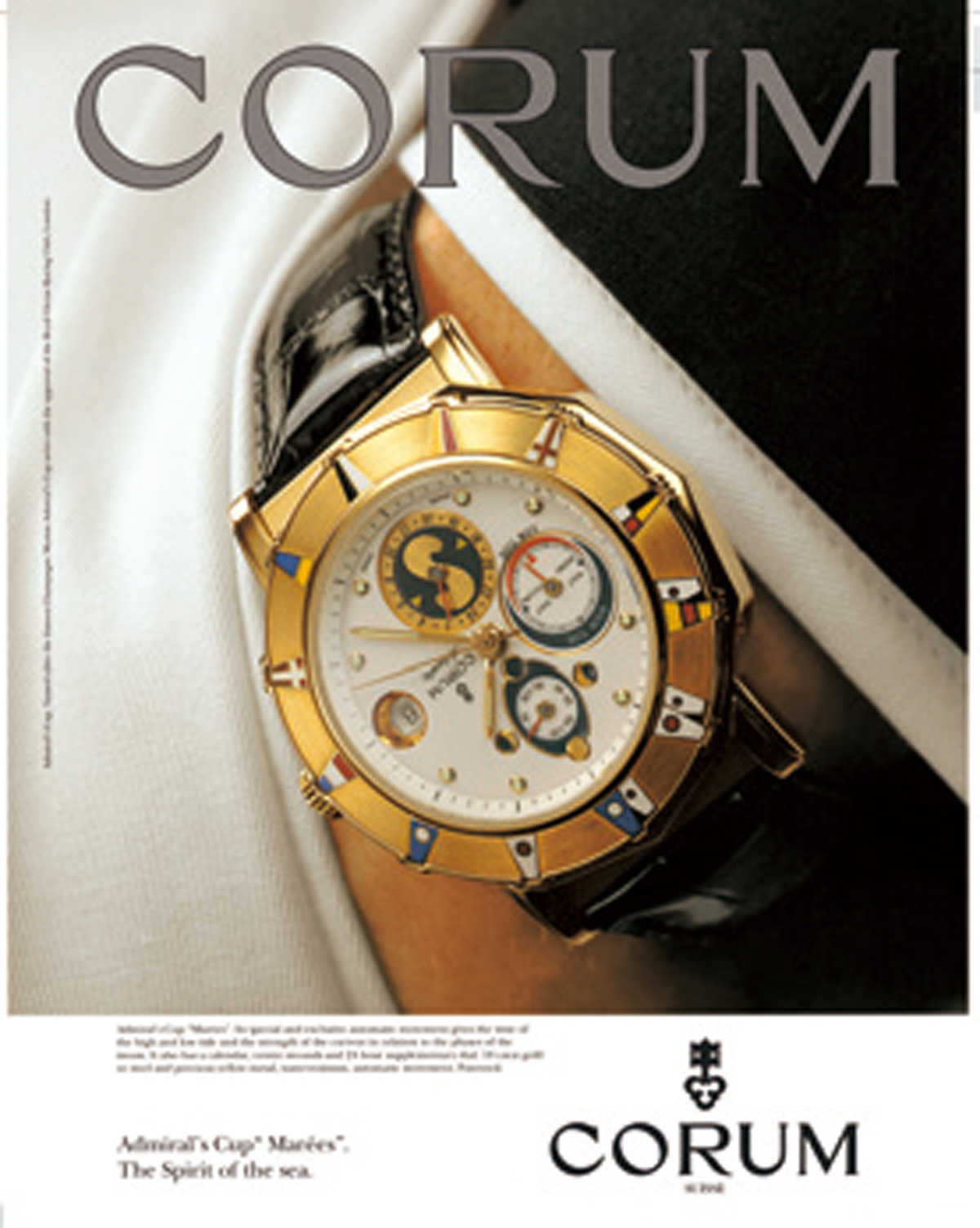 名作時計の舞台裏！〈コルム〉アドミラル “CORUM ADMIRAL” | Watches