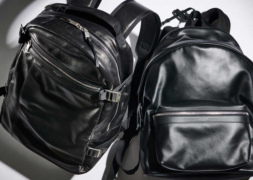 大人スポーティの貫禄出しに、こんな最新“黒レザーリュック