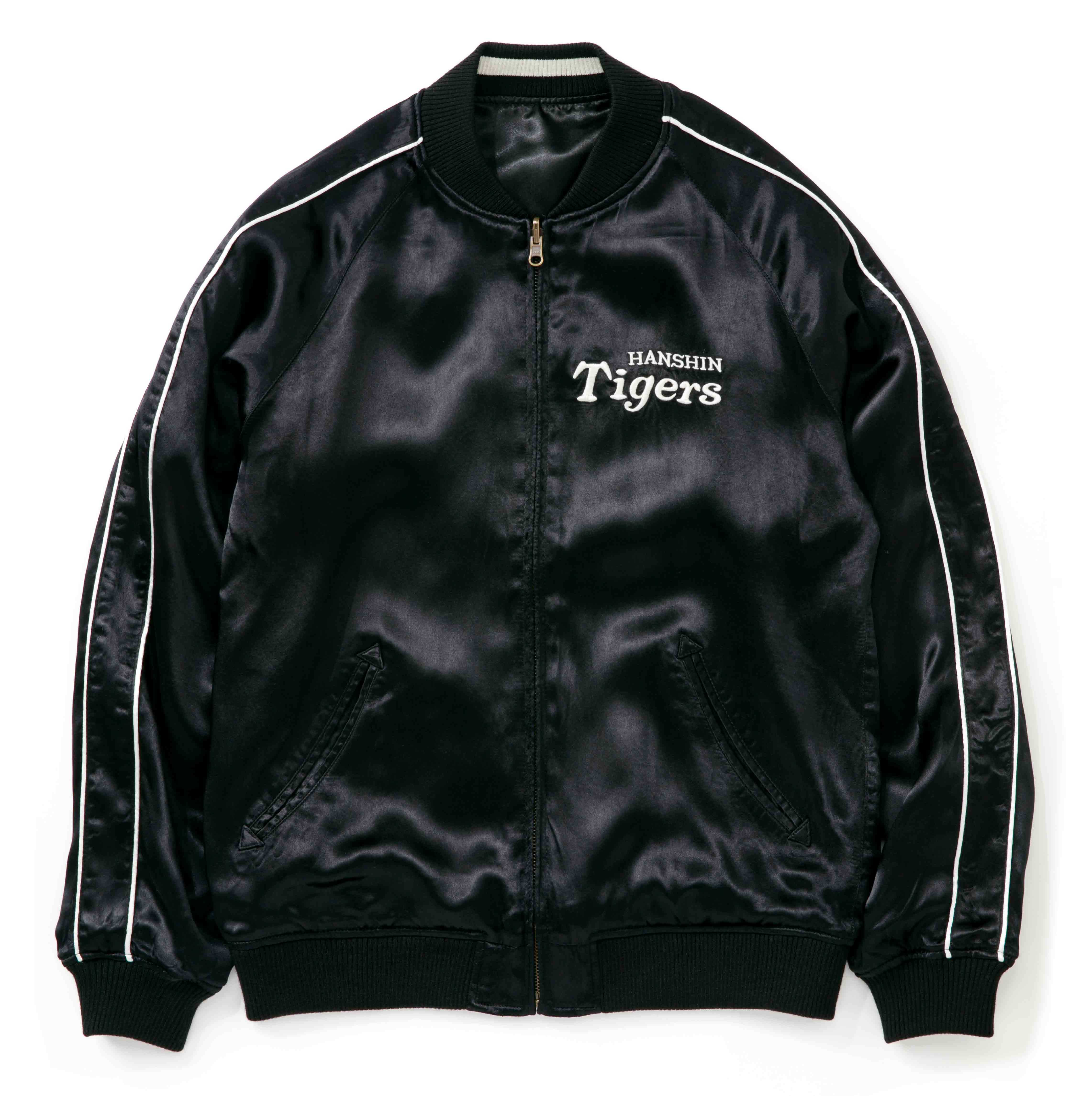 アヴィレックス〉×阪神タイガースの新作は背中のトラが縁起いい黒