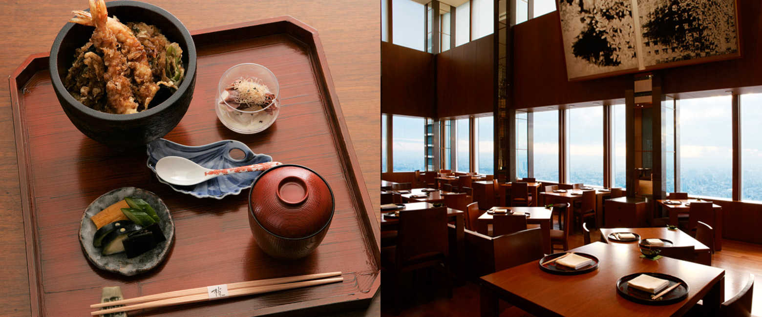 ホテルの名物メニューを彼女と♡ 〈パーク ハイアット 東京〉日本料理“梢”高層からの眺望と極上の天丼で、ランチデートはいかが!?