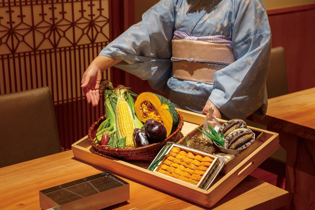 〈てんぷら山の上Roppongi〉の新たな意匠空間で、季節の滋味を“天ぷら”を通して五感で味わう！