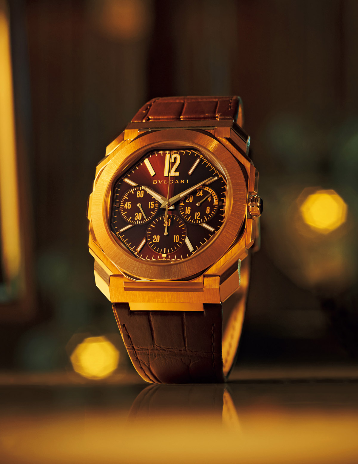 〈ブルガリ〉の贅沢腕時計と過ごす至極のバータイム！