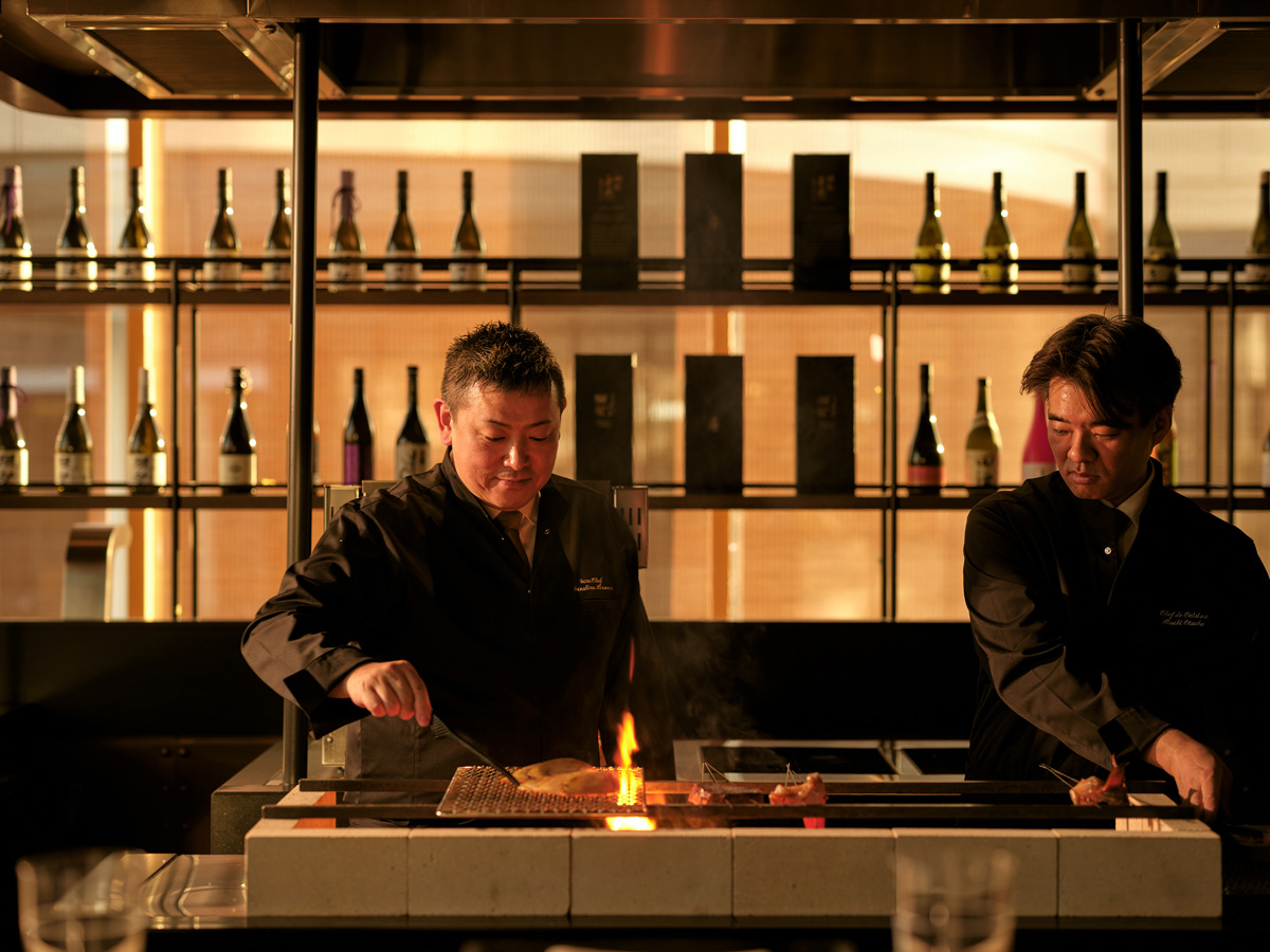 世界初〈アマン〉の姉妹ホテル〈ジャヌ東京〉に、グルメ界の才能を集結させた8つのレストラン＆バーが登場！
