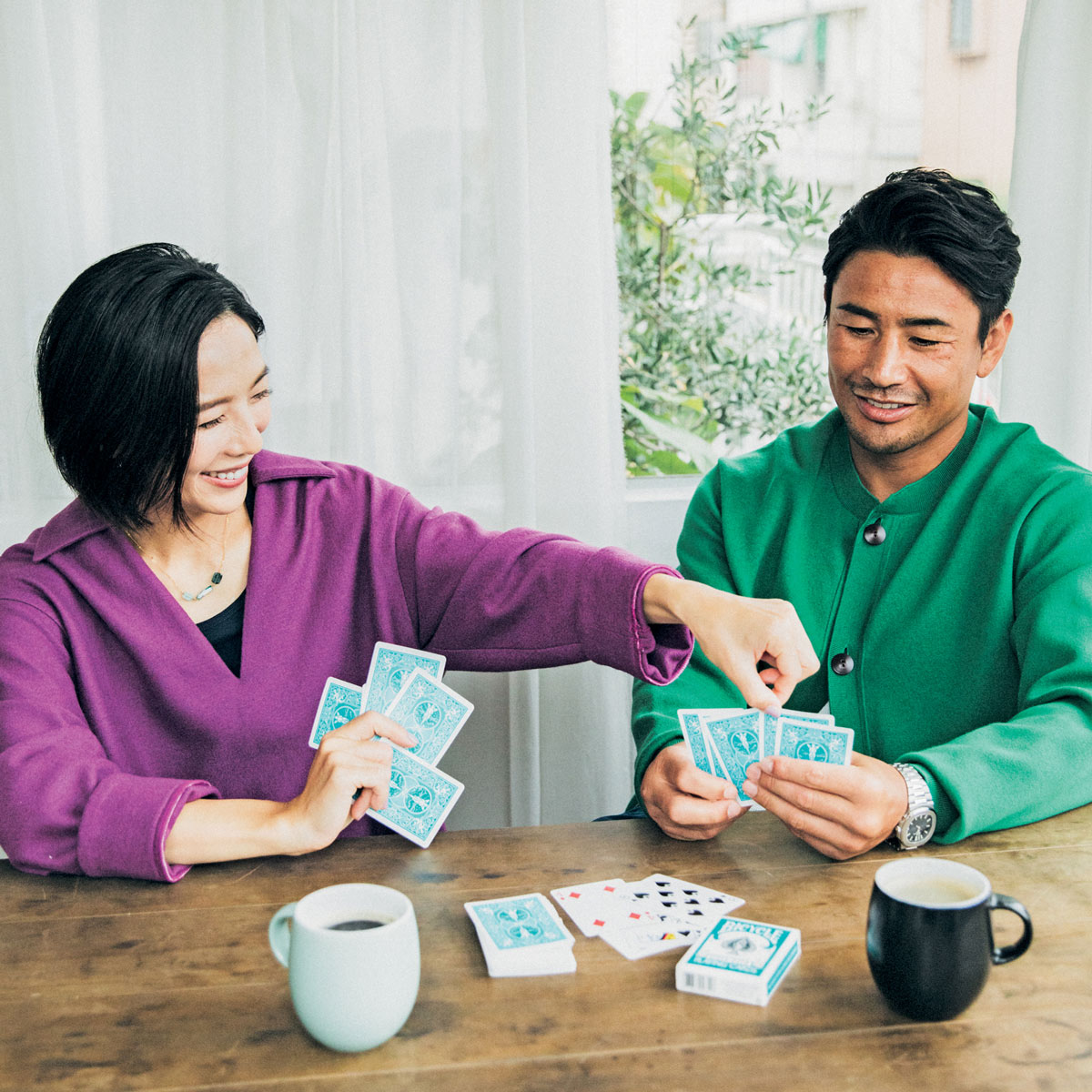 【魔裟斗・矢沢 心夫妻】もともと家での時間は長く、会話の多い生活スタイル。