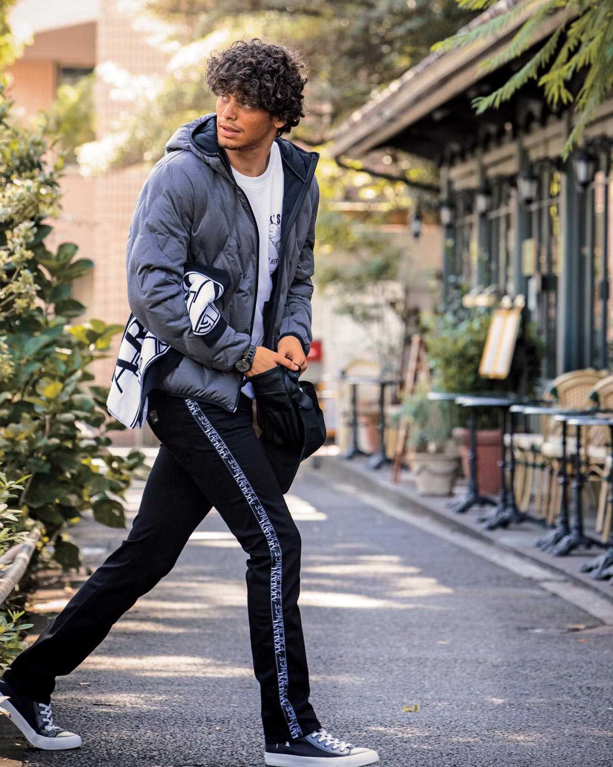 洗練されたデザイン ARMANI EXCHANGE スウェット グレー XXLARMANIMAKO