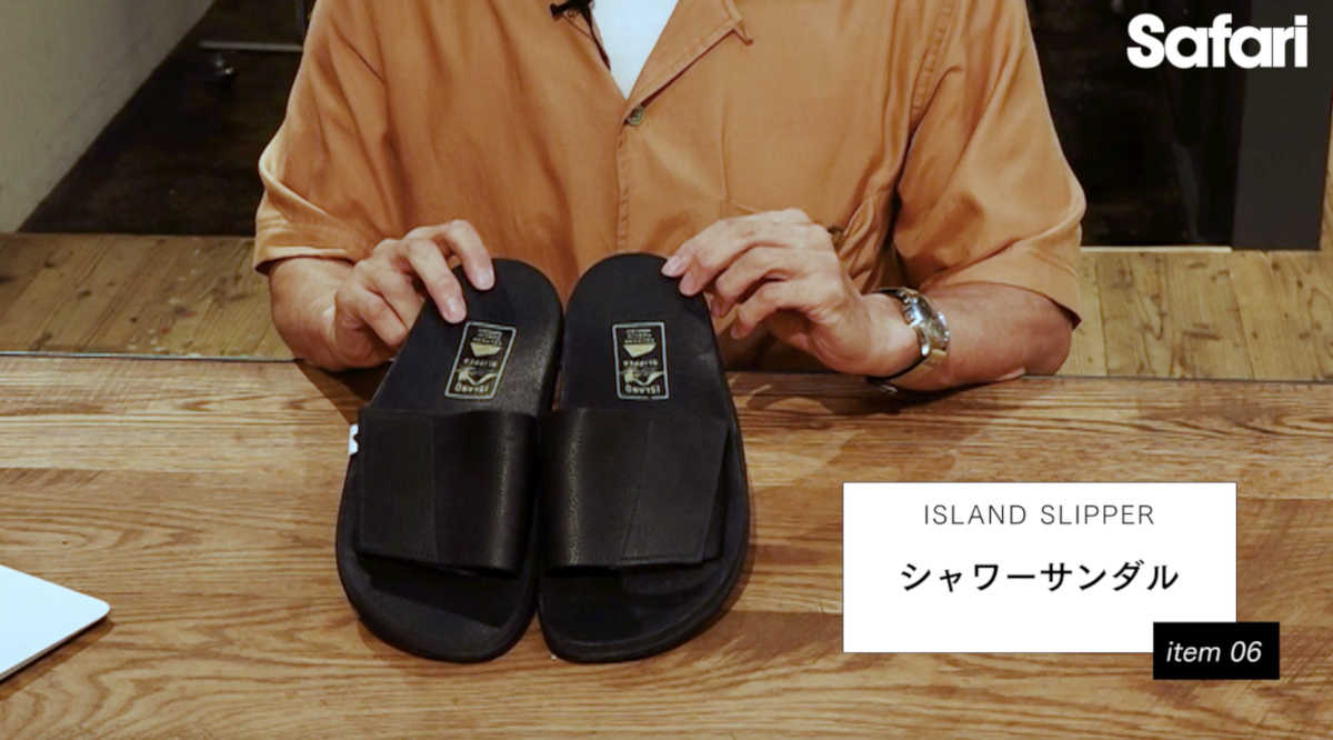 WIND AND SEA×ISLAND SLIPPER サンダル-