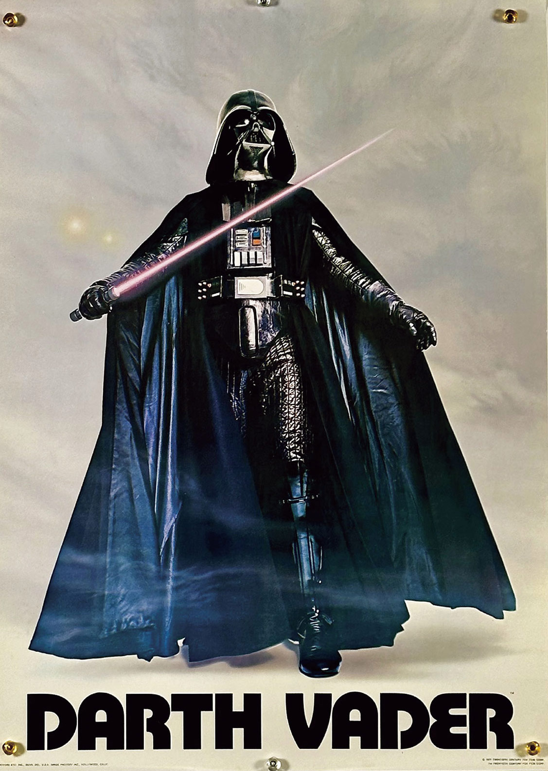 スターウォーズ ROTJ 特大ポスター ダース・ヴェイダー ベイダー スター・ウォーズグッズの中でも注目なのは旧3部作のアメリカ版劇場用