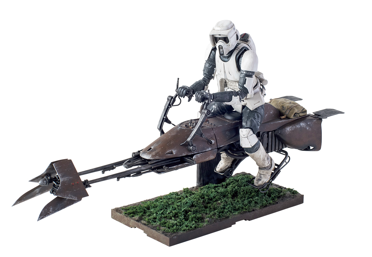 スター・ウォーズに登場するビークルに魅せられたコレクターによるX
