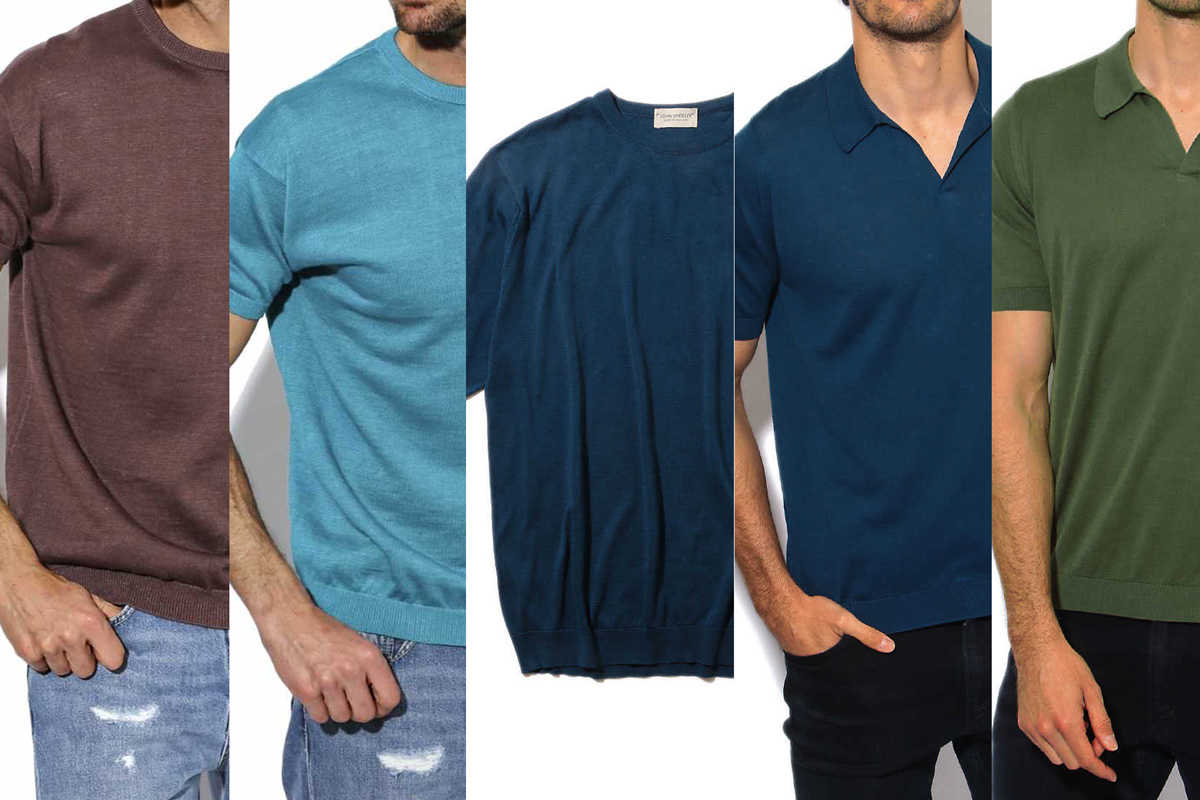 男の“胸板魅せ”に “ニットTシャツ”がいい理由！ | Fashion | Safari Online