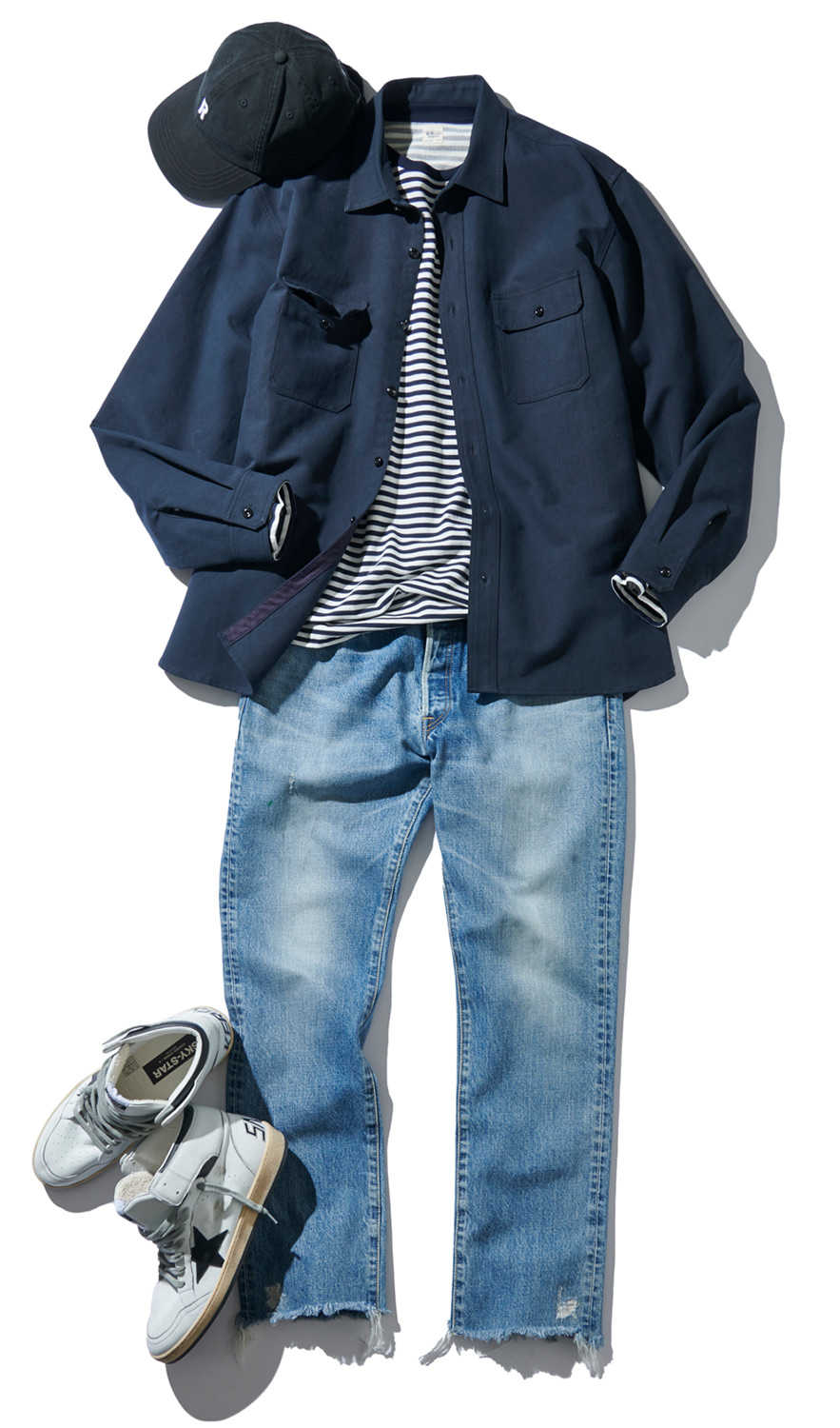 2002年春 中綿少量入り ロンハーマン CPO チェック シャツ ジャケット
