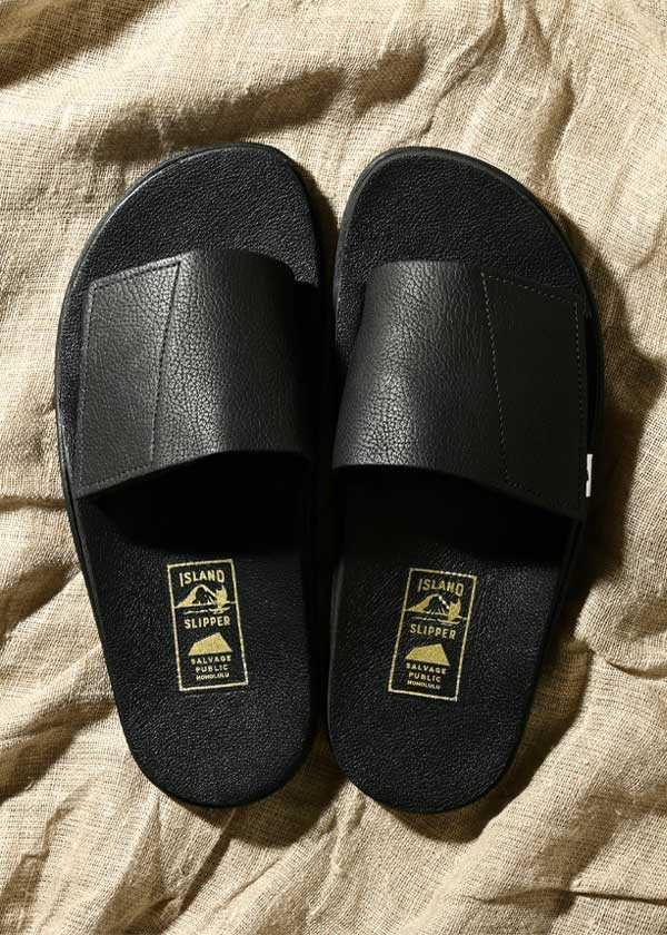 safari別注　美品island slipper ラフィアサンダル