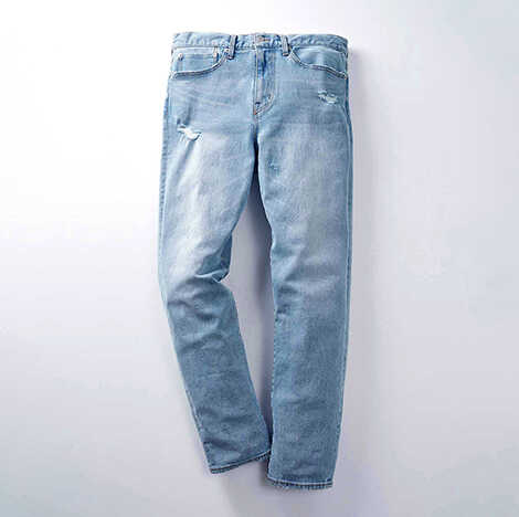 限定 ストレッチデニムパンツ