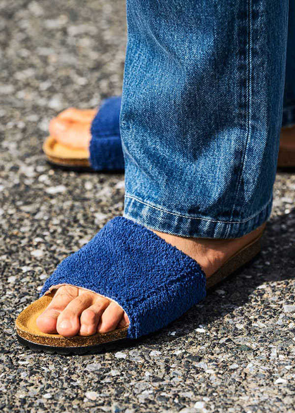 DON PEPE ネイビー サンダル DON PEPE マヨルカ レザーサンダル｜OUTLET (MEN'S) / アウトレット