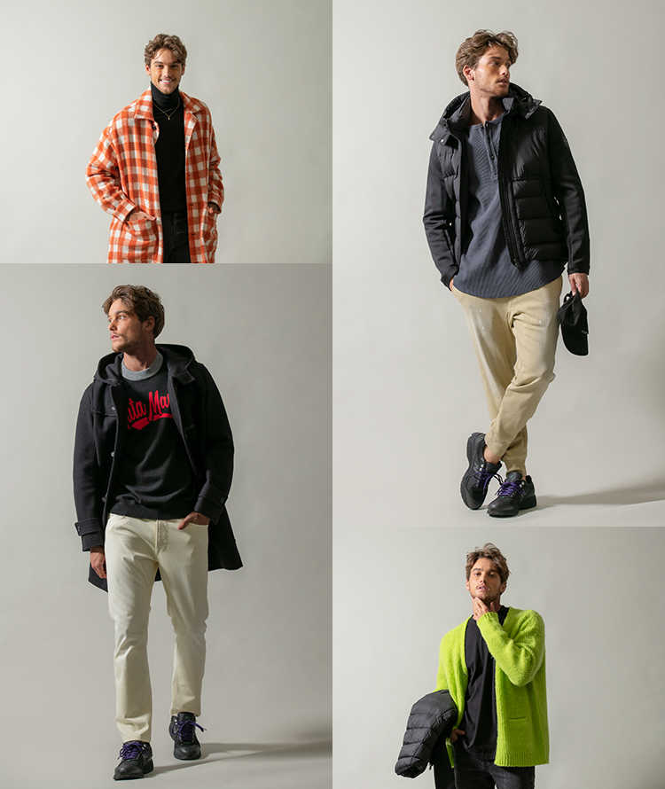 WEEKLY COORDINATE vol.135 モノトーンコーデに1点、色を差せばあっ 