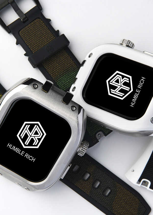 日本初上陸の新ブランド 〈ハンブルリッチ〉のアップルウォッチケースで個性出し！