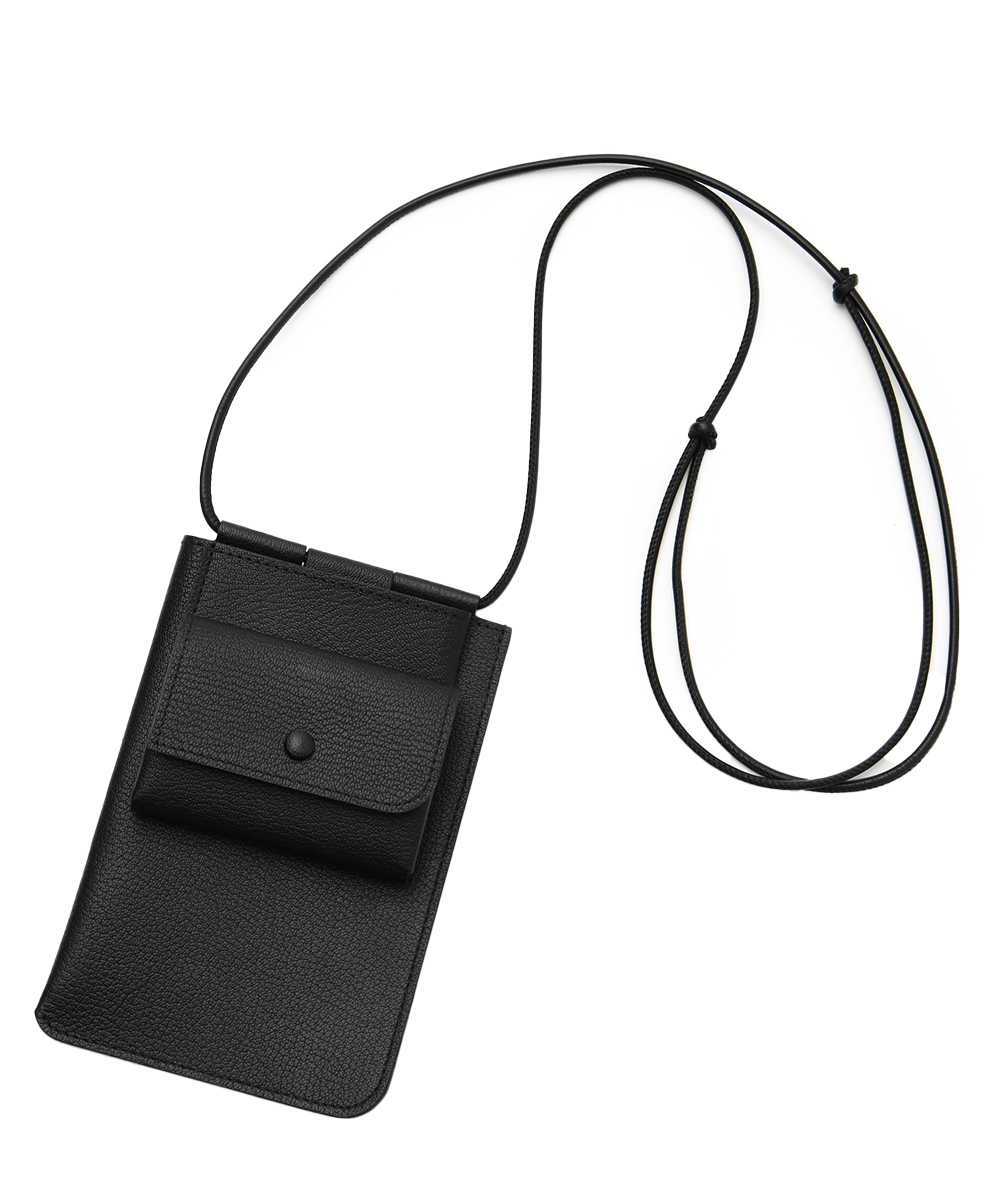 【美品】MOLINI ネックポーチ　ブラック MONOLITH (モノリス) NECK POUCH STANDARD S BLACK / ネックポーチ