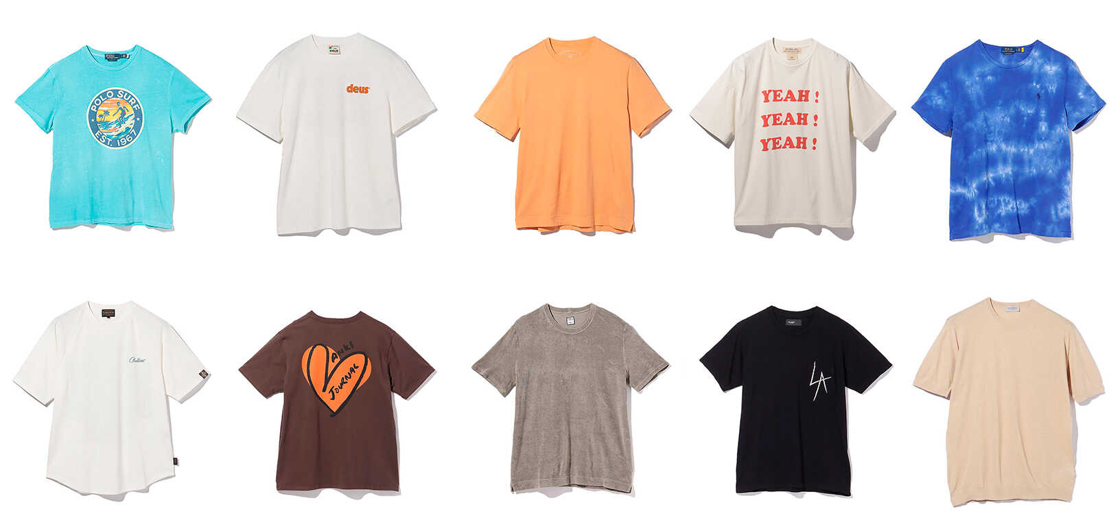バイヤーの推しコメント付き！ 厳選50枚のTシャツカタログ