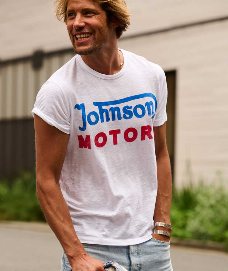 Johnson Motors Inc. ジョンソンモータース スラブTシャツ “RIDE OR DIE” 新品 VINTAGE BLACK size S USA製&frasl;Tシャツ&frasl;L&frasl;コットン&frasl;BLK&frasl;プリント