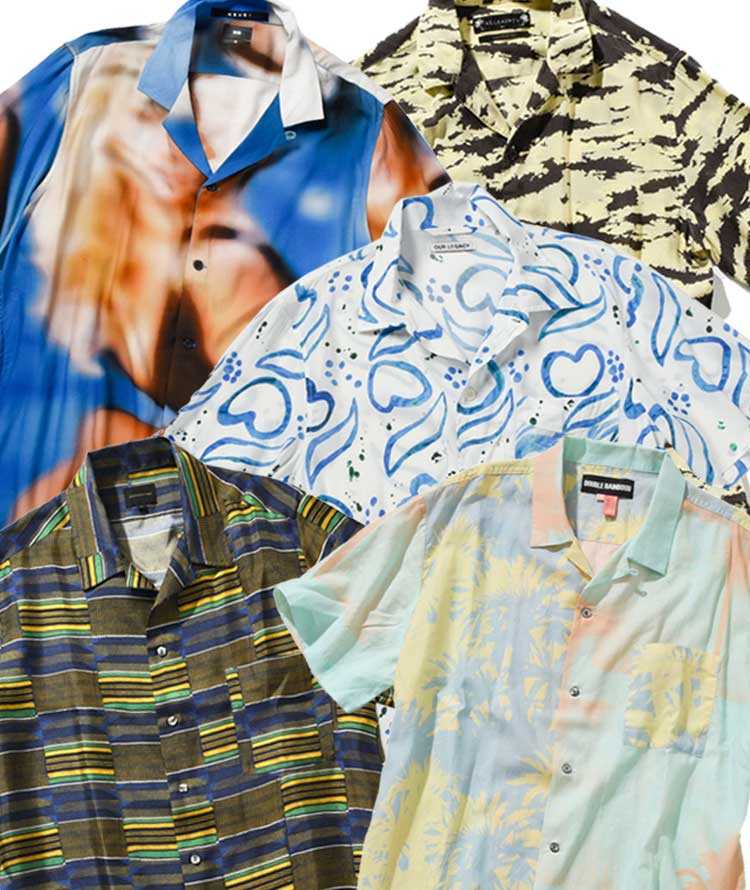 PICK UP ITEM vol.18 遊び心あふれる大人の柄シャツ5選！ | Safari Lounge