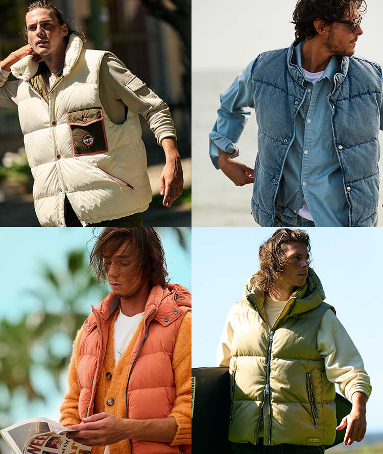 PICK UP ITEM vol.224 【10選】暖冬で使い勝手がよいのはダウンベスト 