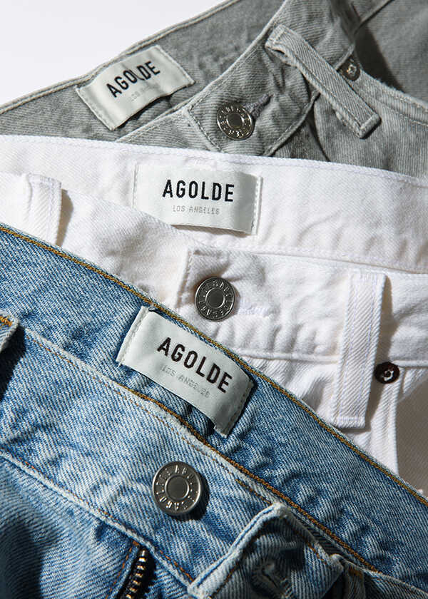 LAデニムブランド ★ エーゴールドイー AGOLDE REN ハイライズ ワイドレッグ デニムパンツ 24 / 美シルエット デニムパンツ AGOLDE デニム 「AGOLDE&frasl;エーゴールドイー」EMMI INTUITION 注目のLAデニムブランド。それが〈エー・ゴールド