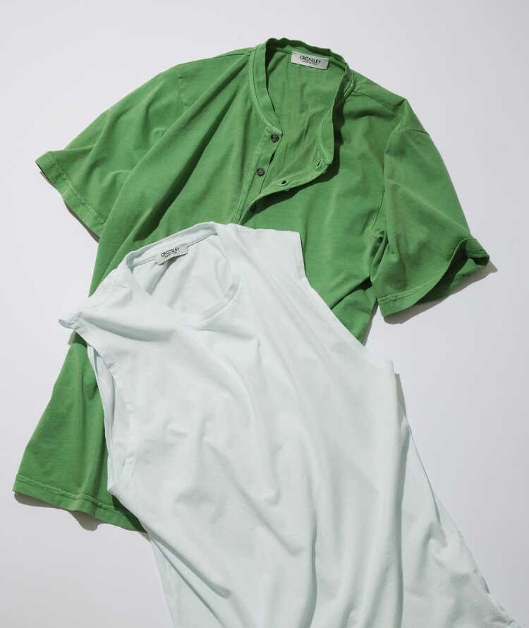 今週の別注アイテム vol.196 夏の品格をキープする〈クロスリー〉別注T