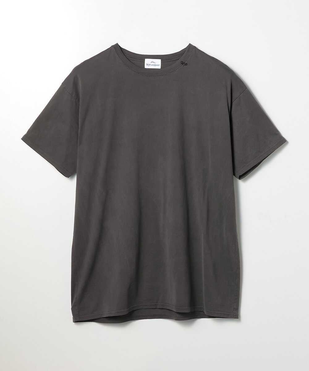 【人気Lサイズ】シュプリーム☆ワンポイント刺繍リンガーTシャツ 襟切り替え SIDEWAYSTANCE】ワンポイント刺繍長袖リンガーTシャツ