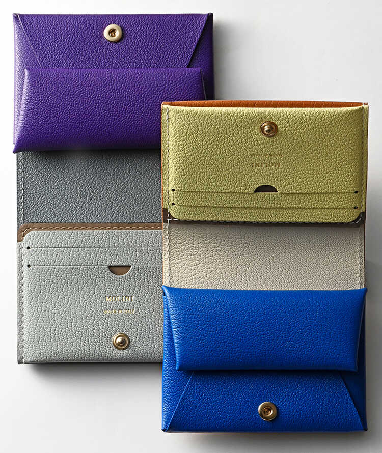 SAFARI MAGAZINE 高級感と遊び心を両立した〈モリニ〉のミニ財布