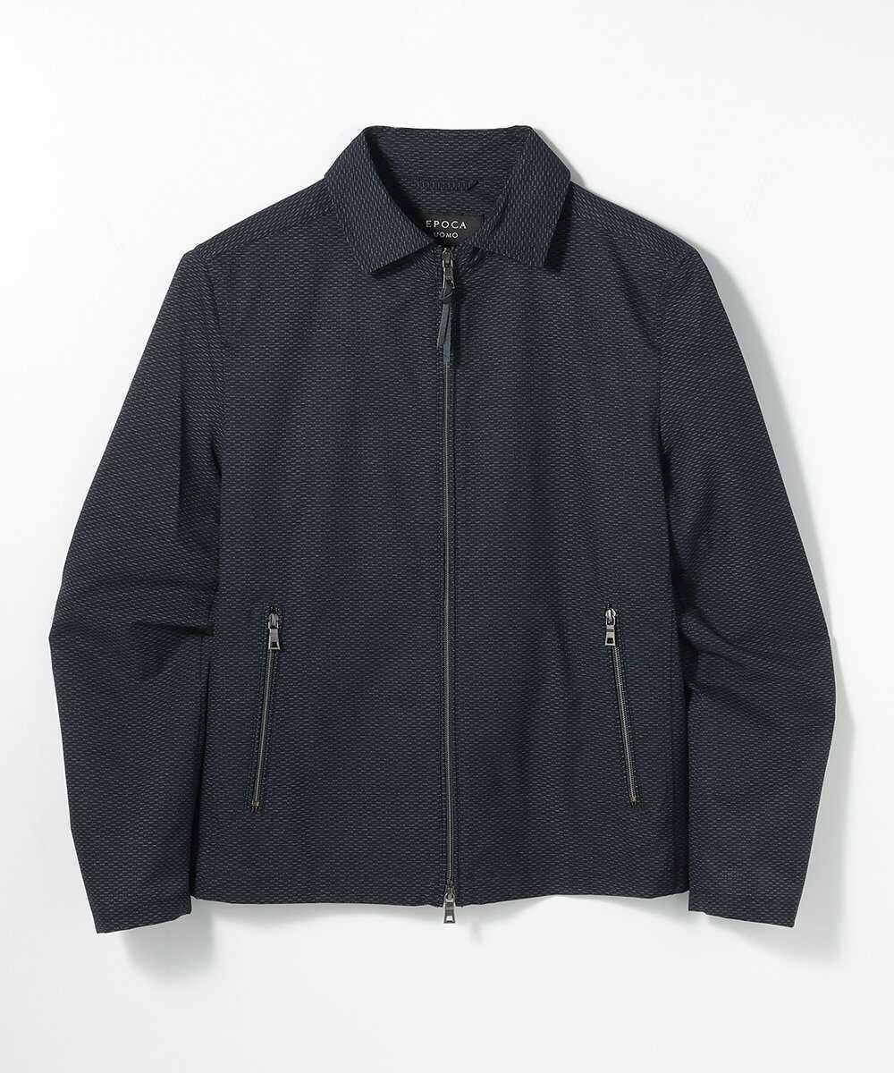 EPOCA UOMO エポカ ウオモ 春夏 シャリ感 新品 コットン リネン 麻 ジャージー 長袖 鹿の子 アンコン ジャケット L 濃紺▲015▼0703_033 エポカ ウォモのEPOCA UOMOのコーディネート一覧｜\u0026mall（アンドモール