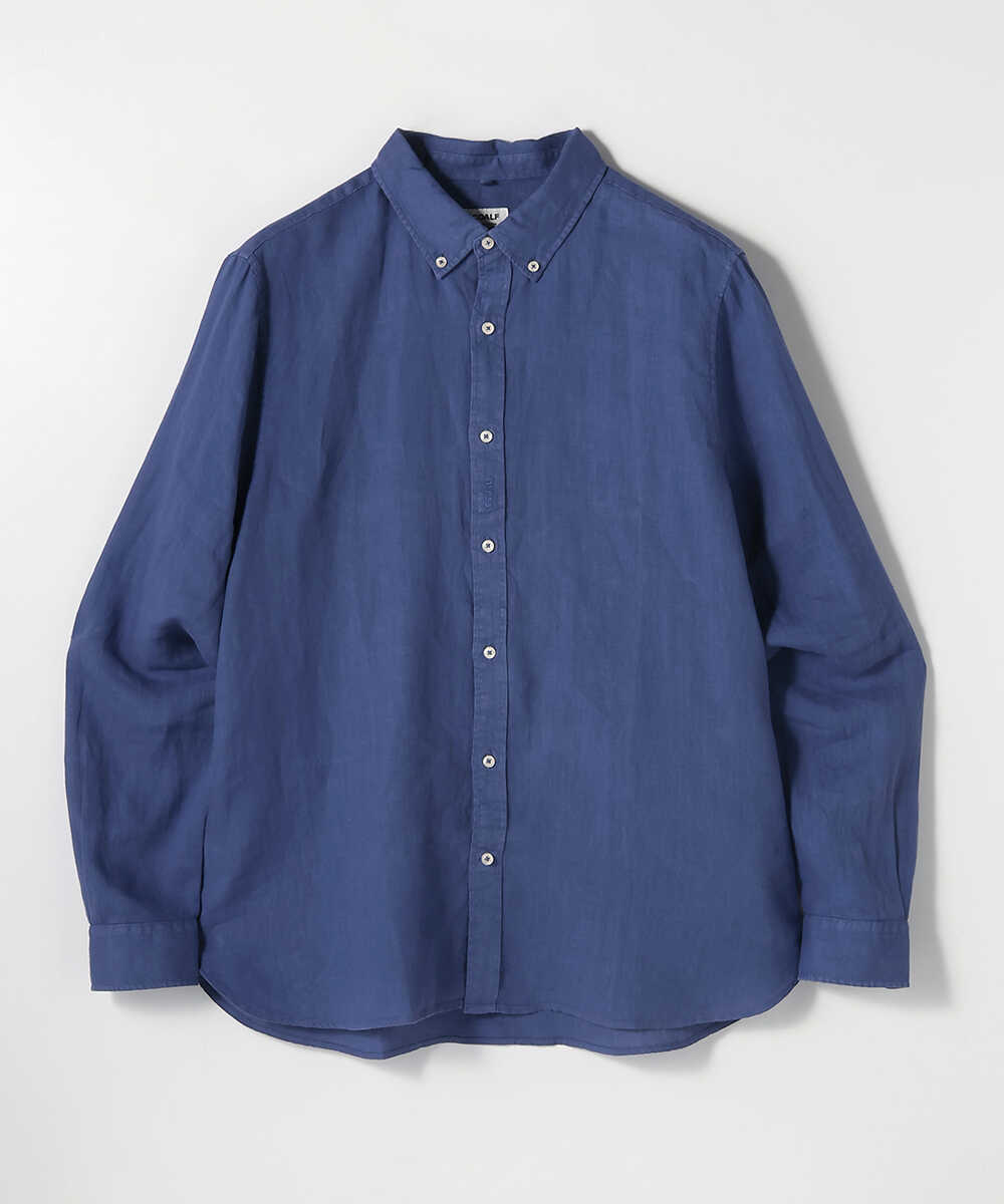 b910 新品 マリナリナルディアンサンブル風 リネンシャツ サイズ17 b910 新品 マリナリナルディアンサンブル風 リネンシャツ サイズ17