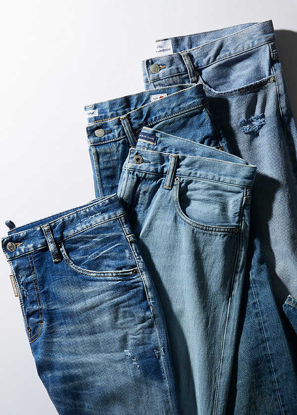 スケーター” ダメージ加工デニムパンツ | ディースクエアード