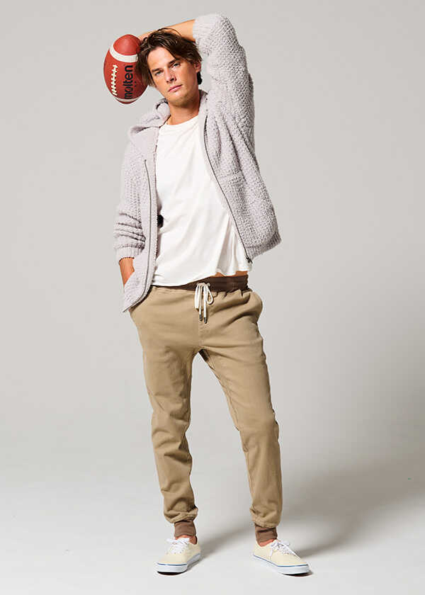 WPイージーパンツの程よく褪せたライトブラウン！