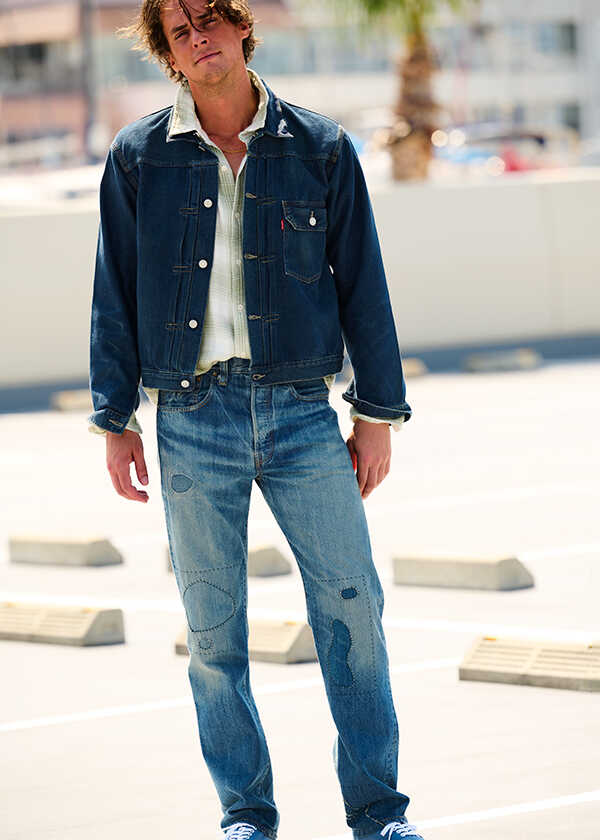 ブルーサファリ　左巻き CHAMPION REVERSE WEAVE F/Z PARKA 80S 「ネイビー、サイズL