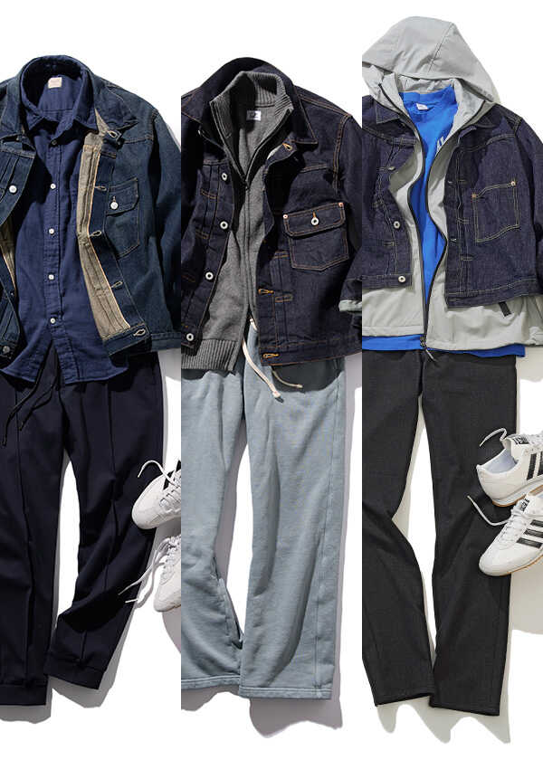 WEEKLY COORDINATE vol.211 人気再燃のGジャンを今っぽく着るには