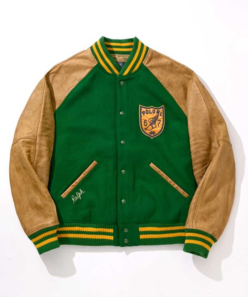 ラルフローレン　カーディガン　S 迷彩　ワッペン　ウール　牛革　トラ ラルフローレン カーディガン S 迷彩 ワッペン ウール 牛革 トラ