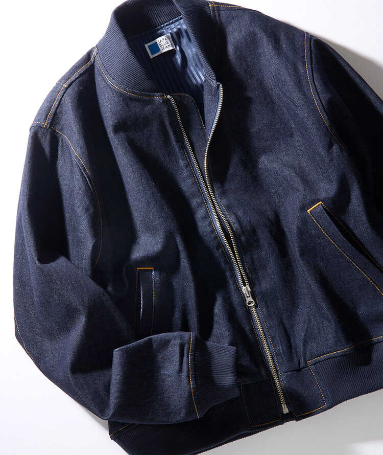 RECOMMEND ITEM vol.345 違いが出せる、MA-1タイプのデニムブルゾン