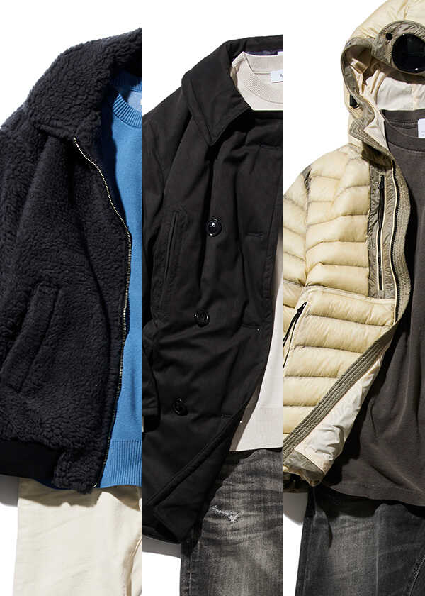 手に入れて間違いない、"モノトーン"アウターの着こなしテク！