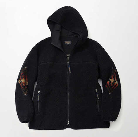 ボアフリースジップブルゾン