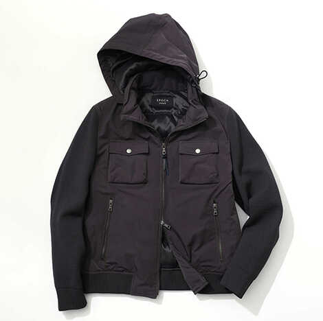 別注先行 ポリエステルツイルコンビブルゾン