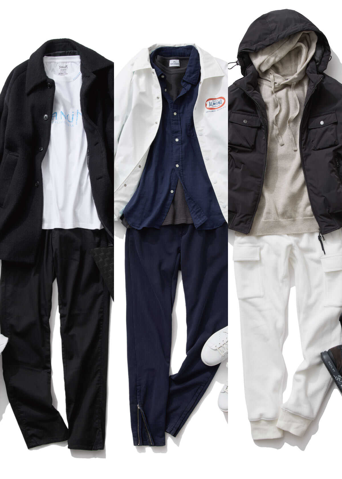 冬コーデで差をつけるには"白"の使い方が決め手！