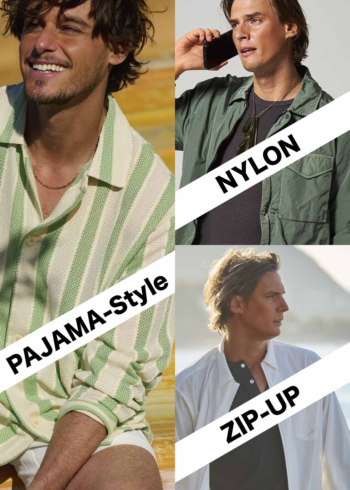 大人の春は個性派シャツで差がつく！