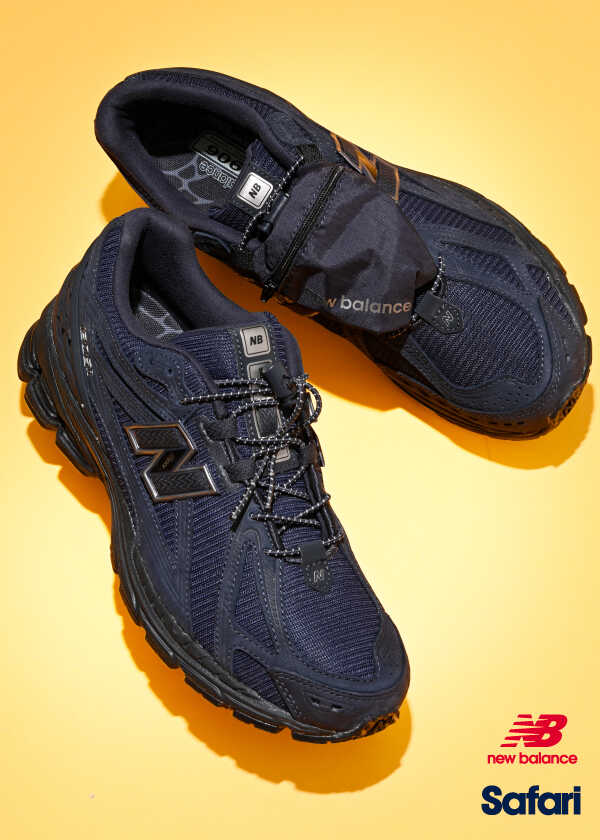 軽快なミッドナイトブルーが大人の足元を実現。『Safari』別注〈ニューバランス〉"1906R"が発売！
