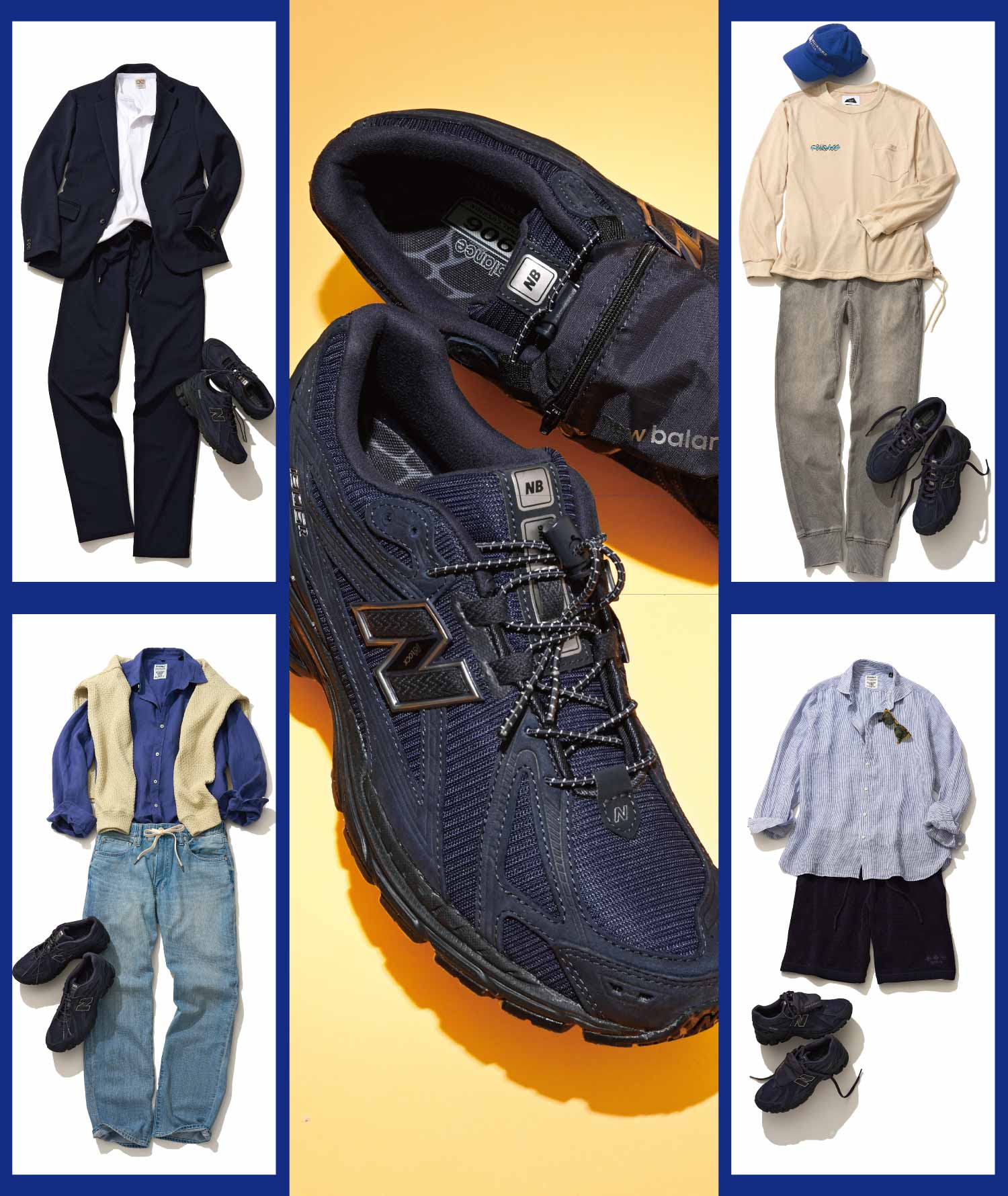 WEEKLY COORDINATE vol.225 足元から都会的に。〈ニューバランス〉の 