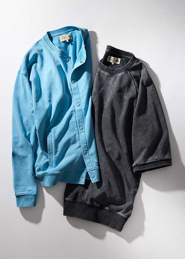 肩の力が抜けたフェード感。春の週末を彩る〈ザ・ダファー・オブ・セントジョージ〉の新作ウエア