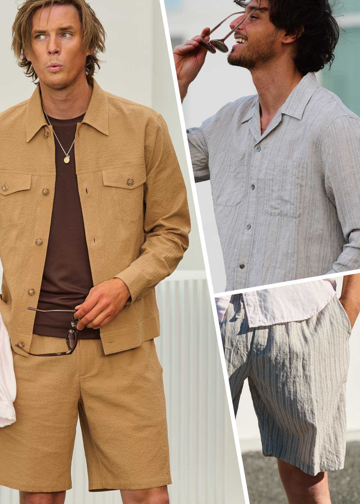 今しかできない絶妙なバランス。大人の品格を保つ長袖×ショーツスタイル