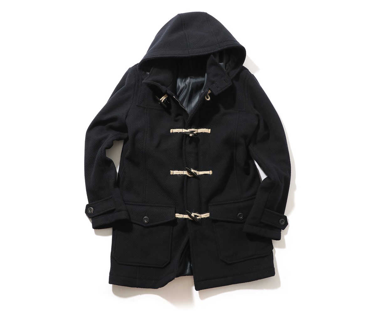 デンハム ダッフルコート DENHAM ブラック サイズM（DENHAM